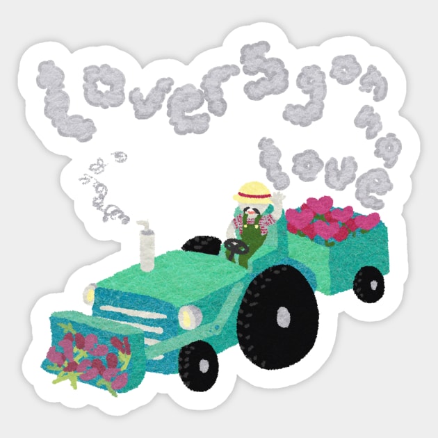 Lovers Gonna Love Sticker by Feltto